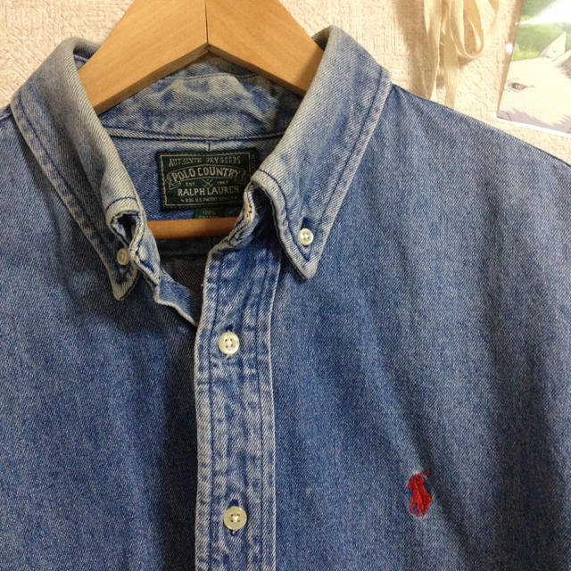 POLO RALPH LAUREN(ポロラルフローレン)のラルフローレン デニムシャツ レディースのトップス(シャツ/ブラウス(長袖/七分))の商品写真