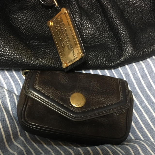 MARC BY MARC JACOBS(マークバイマークジェイコブス)の【週末値下げ】マークバイマークジェイコブス レザーショルダーバッグとコインケース レディースのバッグ(ショルダーバッグ)の商品写真