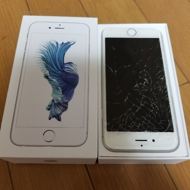 iPhone 6s 64M シルバー au 利用制限○ 値下げ - スマートフォン本体