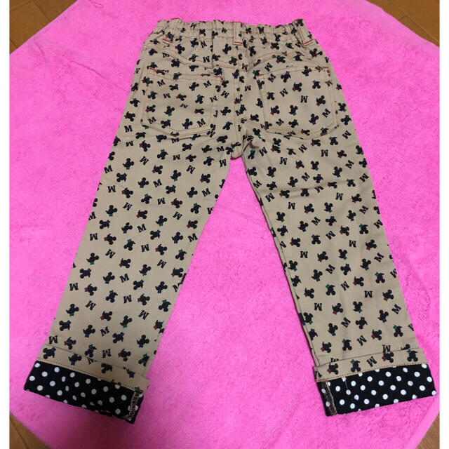 Disney(ディズニー)のmickey柄 100㎝ズボン キッズ/ベビー/マタニティのキッズ服男の子用(90cm~)(パンツ/スパッツ)の商品写真