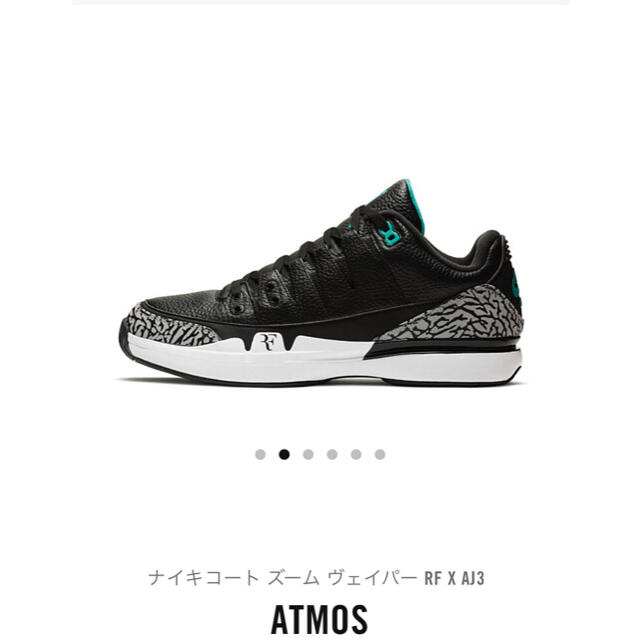 ナイキコート ズーム ヴェイパー RF X AJ3 ATMOS