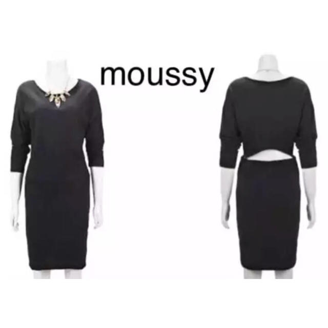 moussy(マウジー)の moussy  レディースのワンピース(ひざ丈ワンピース)の商品写真