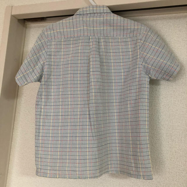 mikihouse(ミキハウス)の美品ミキハウス110サイズシャツ キッズ/ベビー/マタニティのキッズ服男の子用(90cm~)(ブラウス)の商品写真