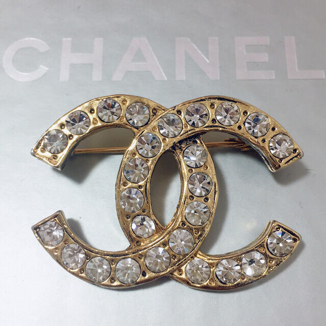 CHANEL - シャネル ブローチ ヴィンテージ ゴールドの通販 by みちs