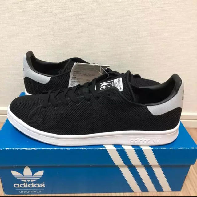 Adidas 新品 Adidas Originals スタンスミス メッシュ ブラックの通販 By てん S Shop アディダスならラクマ