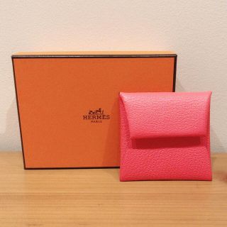 エルメス(Hermes)の専用☆美品 エルメス バスティア シェーブル☆ピンク系(コインケース)