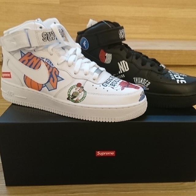 Supreme(シュプリーム)の希少◯ Supreme Nike  US8 黒タグ◯馬鹿履き メンズの靴/シューズ(スニーカー)の商品写真