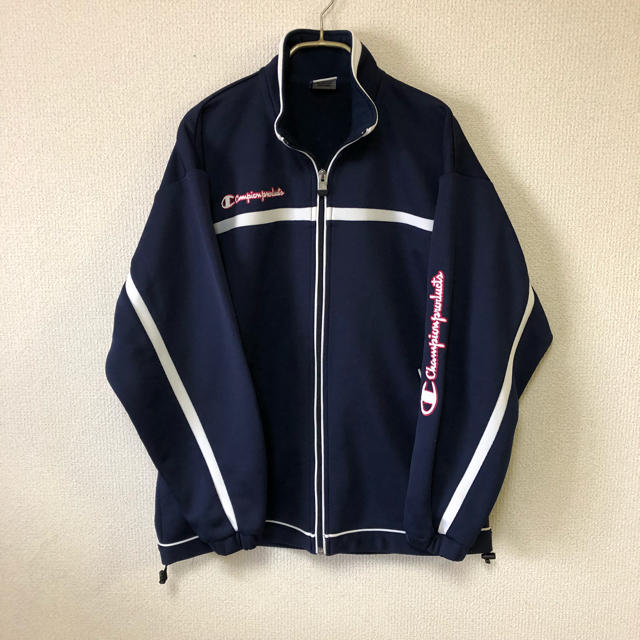 【90s champion】チャンピオン ジャージ M ネイビー メンズ 古着 | フリマアプリ ラクマ