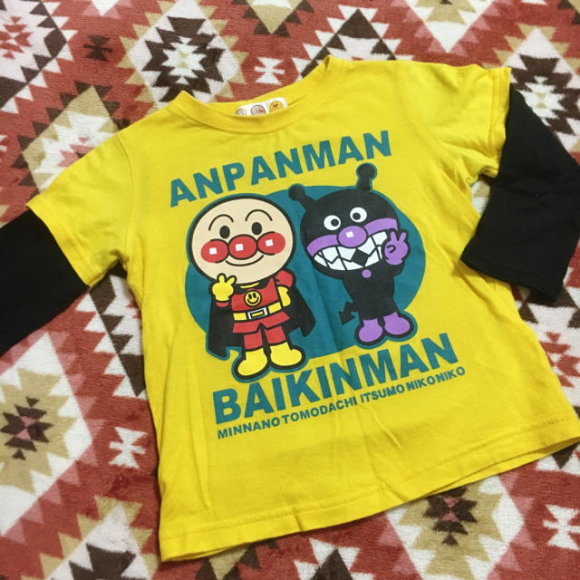 アンパンマン(アンパンマン)のアンパンマン Tシャツ  アンパンマンロンT♡  キッズ/ベビー/マタニティのキッズ服男の子用(90cm~)(Tシャツ/カットソー)の商品写真