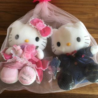 サンリオ(サンリオ)の値下げ ウェルカムドール 結婚式  人形 サンリオ キティ ダニエル  受付 (ぬいぐるみ)