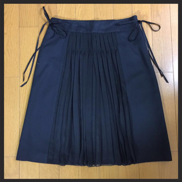 Rebecca Taylor(レベッカテイラー)のレベッカ♡黒Aラインスカート レディースのスカート(ひざ丈スカート)の商品写真