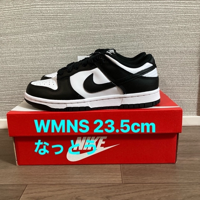 NIKE(ナイキ)の【GS23.5cm】WMNS DUNK LOW RETRO GS "PANDA" レディースの靴/シューズ(スニーカー)の商品写真