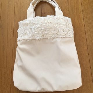 hirorin1011様専用 レースバラの花バッグ(トートバッグ)