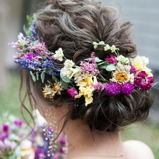 ヴェラウォン(Vera Wang)のドライフラワー　ウエディングヘアパーツ　ハンドメイド　ヘッドアクセ　ヘッドドレス(ヘッドドレス/ドレス)