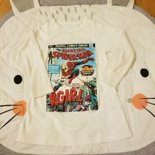 エックスガール(X-girl)のX-GIRL Tシャツ MARVEL コラボ 110cm(Tシャツ/カットソー)