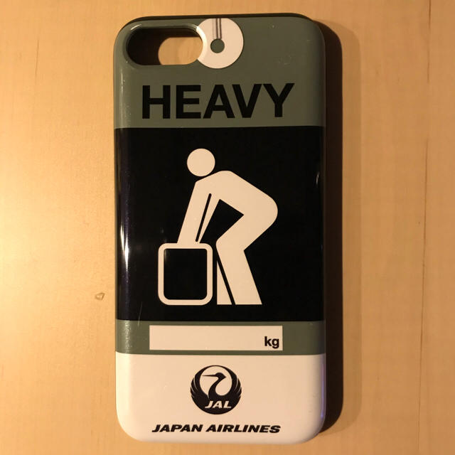 JAL(日本航空)(ジャル(ニホンコウクウ))のiPhone7  ICカード 入れアリ スマホケース JAL スマホ/家電/カメラのスマホアクセサリー(iPhoneケース)の商品写真