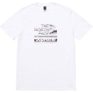 シュプリーム(Supreme)のXL Supreme TNF Metallic Logo T-Shirt(Tシャツ/カットソー(半袖/袖なし))