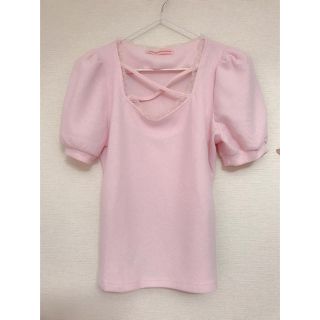 ハニーシナモン(Honey Cinnamon)のハニーシナモン♡パフスリーブ(Tシャツ(半袖/袖なし))