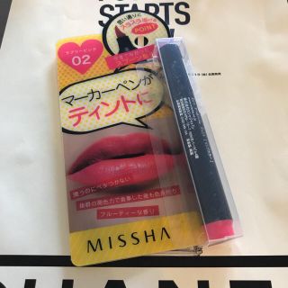 ミシャ(MISSHA)の新品 ミシャ 口紅 マーカーティント ラブリーピンク(口紅)