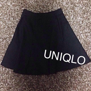 ユニクロ(UNIQLO)のユニクロフレアスカート(ひざ丈スカート)