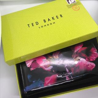 テッドベイカー(TED BAKER)の新品★テッドベーカー★長財布☆花柄ブラック(財布)