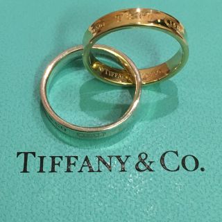 ティファニー(Tiffany & Co.)の【専用商品】ティファニー インターロッキング コンビリング K18×925(リング(指輪))