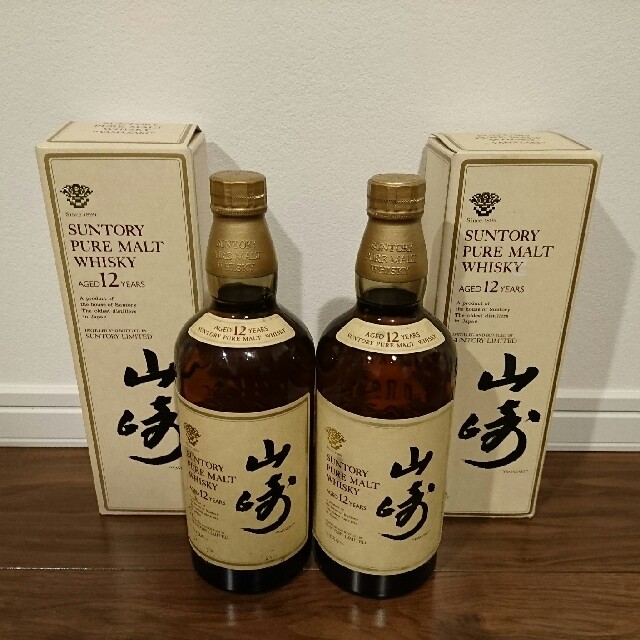 最新品通販 山崎 PURE MALT 2本セット 12年 2023正規激安