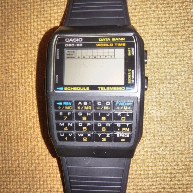 CASIO - CASIO DATA BANK DBC-62 デジタル腕時計の通販 by らくまこ's shop｜カシオならラクマ