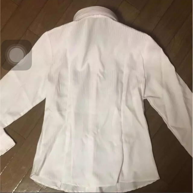 スーツ シャツ ピンク レディースのトップス(シャツ/ブラウス(長袖/七分))の商品写真