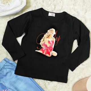 レディー(Rady)のちびrady rady リボンちゃん トップス ロンT Tシャツ  Ｓ(Tシャツ(長袖/七分))