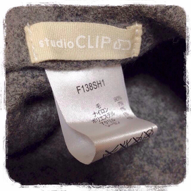 STUDIO CLIP(スタディオクリップ)の最終値下Studio CLIP ベレー帽 レディースの帽子(ハンチング/ベレー帽)の商品写真