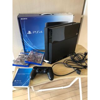 プレイステーション4(PlayStation4)の木こりゴリラ様専用 PS 4本体 プラスモンハン、ドラクエ(家庭用ゲーム機本体)