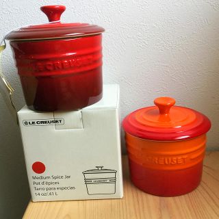 ルクルーゼ(LE CREUSET)のル・クルーゼ スパイスジャー 2個 新品未使用(容器)