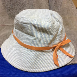 ハッカキッズ(hakka kids)のオレンジハッカ 帽子 52cm(帽子)