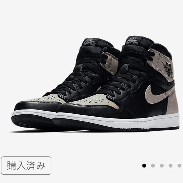 NIKE(ナイキ)の【27.5cm】エアジョーダン1 レトロ HIGH OG SHADOW シャドウ メンズの靴/シューズ(スニーカー)の商品写真