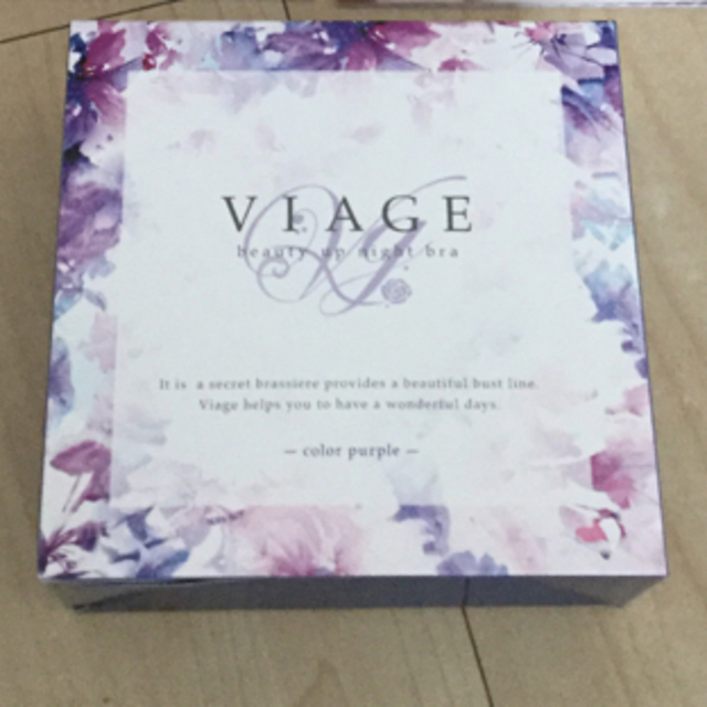 viage ナイトブラ Mサイズ レディースの下着/アンダーウェア(ブラ)の商品写真