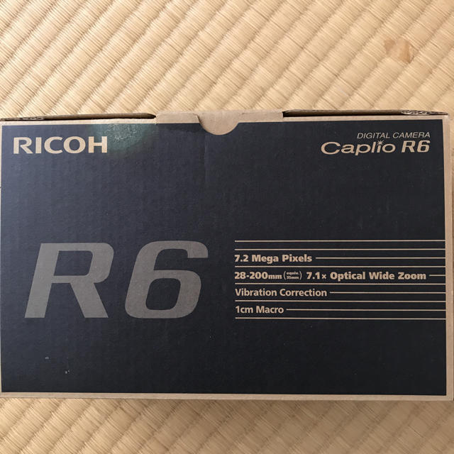 RICOH(リコー)のRICOH リコー カプリオ Caplio R6 中古 スマホ/家電/カメラのカメラ(コンパクトデジタルカメラ)の商品写真