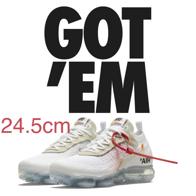 2022新春福袋】 エアヴェイパーマックス NIKE - OFF-WHITE オフ