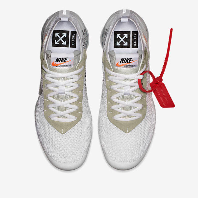 OFF-WHITE(オフホワイト)のNIKE エアヴェイパーマックス オフホワイト off-white 24.5 メンズの靴/シューズ(スニーカー)の商品写真