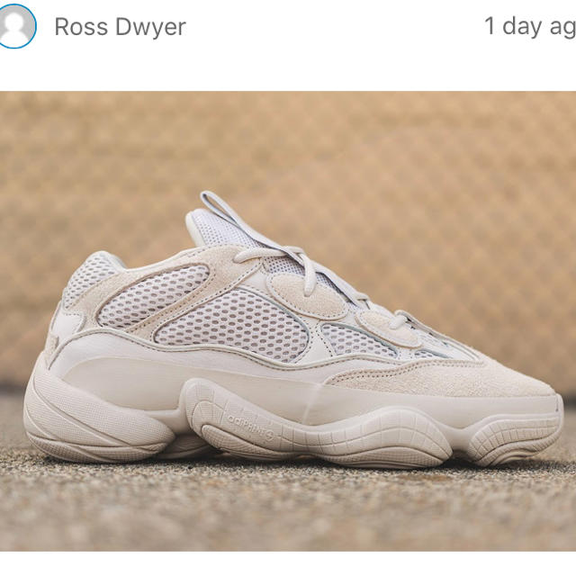 adidas(アディダス)のAdidas Yeezy 500 US11 メンズの靴/シューズ(スニーカー)の商品写真