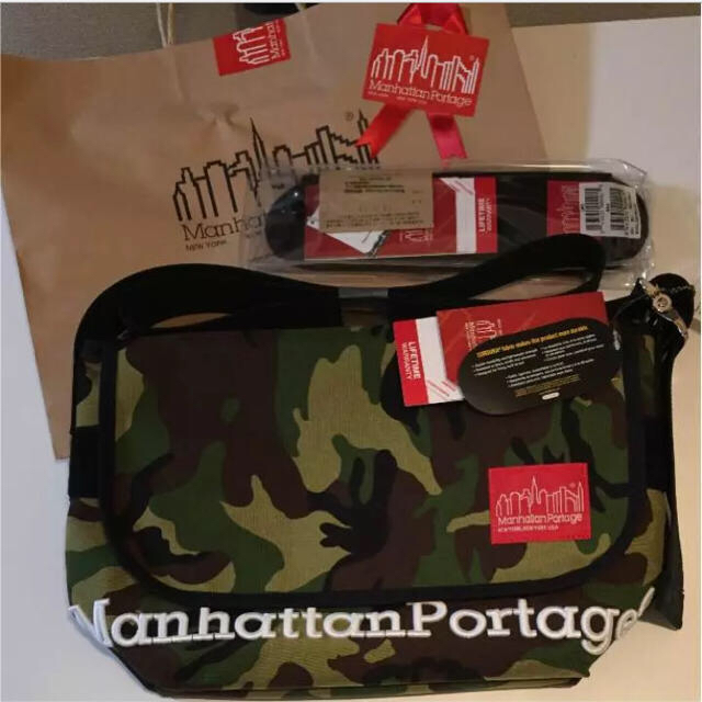 Manhattan Portage(マンハッタンポーテージ)の【あむさん専用】ManhattanPortage バッグ メンズのバッグ(メッセンジャーバッグ)の商品写真