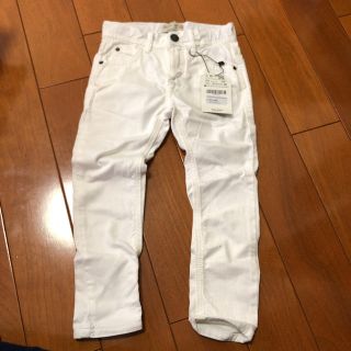 ザラキッズ(ZARA KIDS)のZARA kids  ホワイトデニム 100(パンツ/スパッツ)