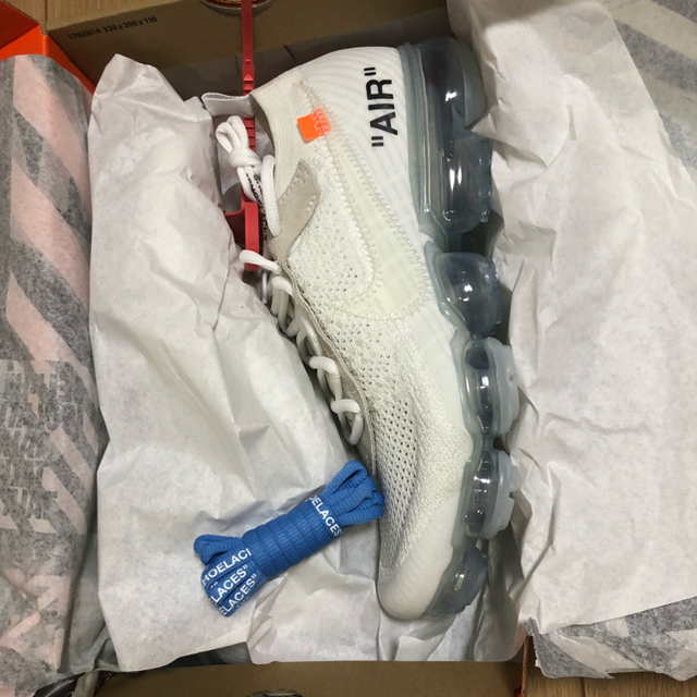 NIKE(ナイキ)のエア ベイパーマックス オフホワイト VAPORMAX off white  メンズの靴/シューズ(スニーカー)の商品写真