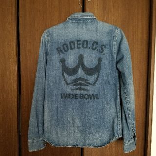 ロデオクラウンズワイドボウル(RODEO CROWNS WIDE BOWL)のRCWB 静岡パルシェ限定 デニムシャツ(シャツ/ブラウス(長袖/七分))