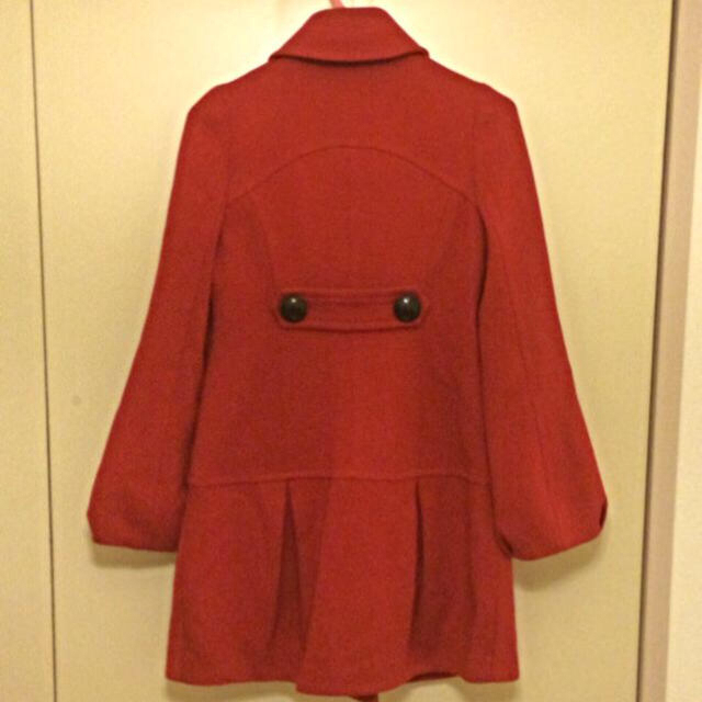 BURBERRY(バーバリー)の☆バーバリー赤ドールコート☆ レディースのジャケット/アウター(ロングコート)の商品写真