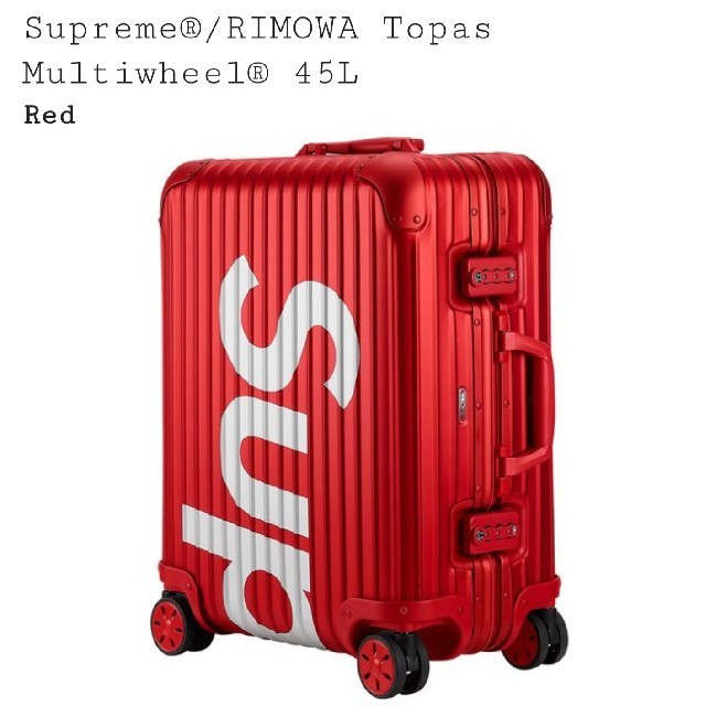 素敵でユニークな Supreme - Supreme　ｷｬﾘｰﾊﾞｯｸﾞ45ﾘｯﾄﾙ トラベルバッグ/スーツケース