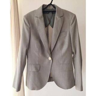 スーツカンパニー(THE SUIT COMPANY)のTHE SUIT COMPANY  ストライプ ジャケット レディース(テーラードジャケット)