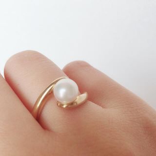 ミキモト(MIKIMOTO)のミキモト  パールリング  真珠 MIKIMOTO(リング(指輪))