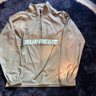 シュプリーム(Supreme)のSupreme refrective half zip pullover(ナイロンジャケット)