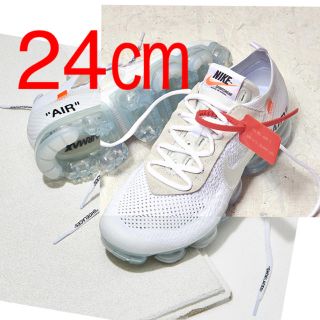 ナイキ(NIKE)の希少24㎝ Off White AIR VAPORMAX The Ten(スニーカー)